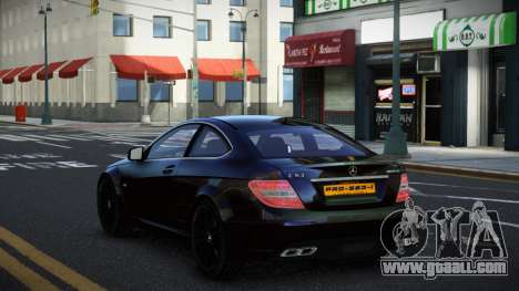 Mercedes-Benz C63 AMG Utur for GTA 4