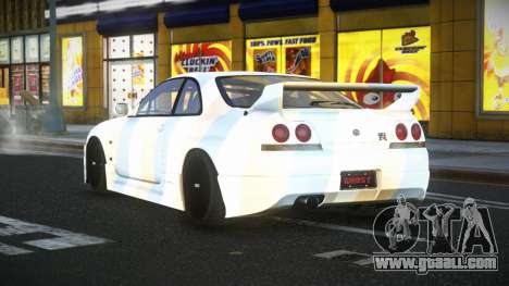 Nissan Skyline R33 Mexron S7 for GTA 4