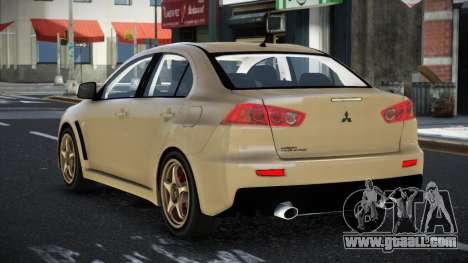Mitsubishi Lancer Evolution X Comub for GTA 4