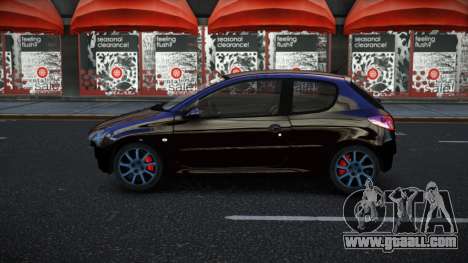 Peugeot 206 Bovejay for GTA 4
