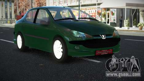 Peugeot 206 Coszu for GTA 4