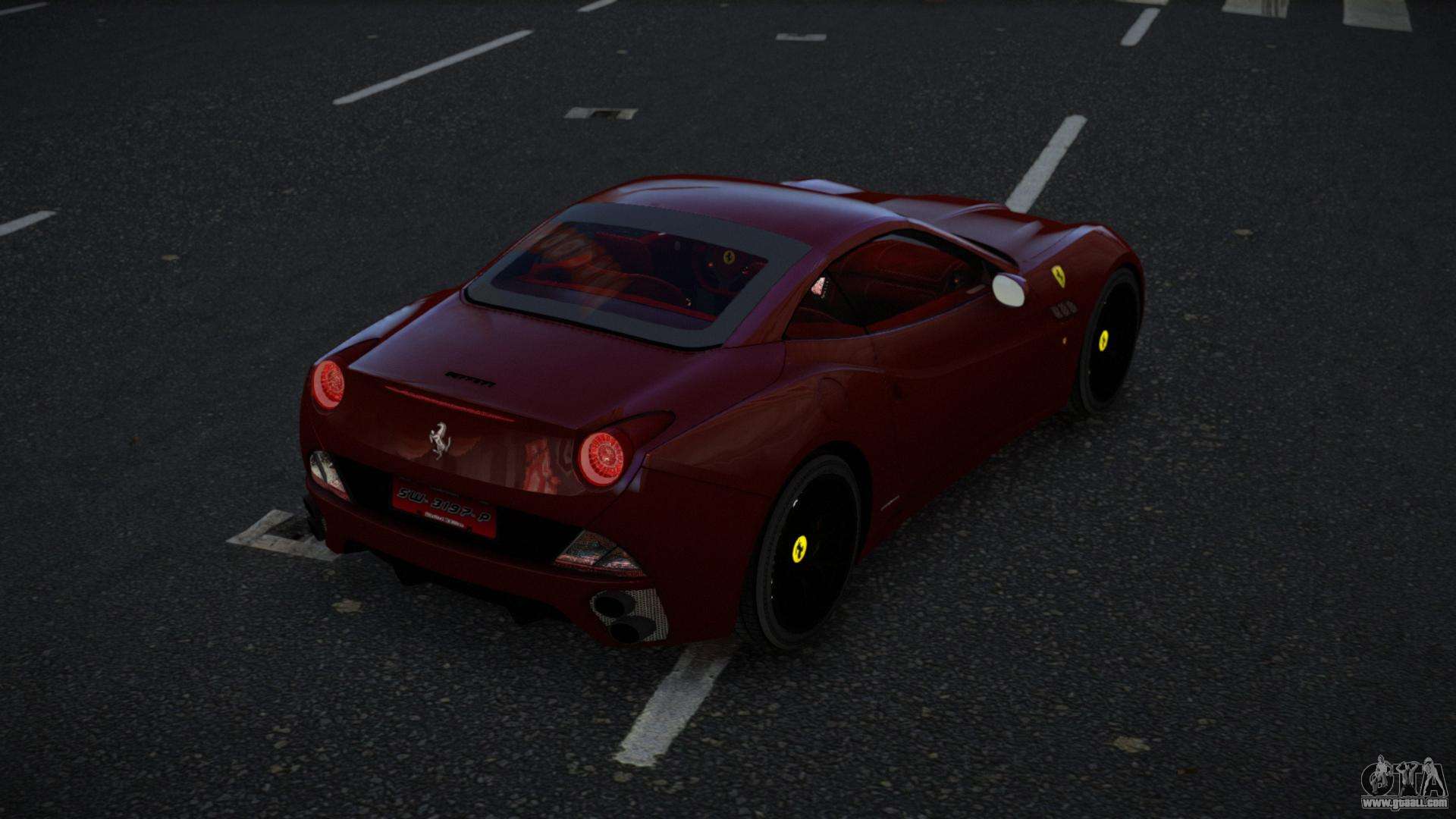 Ferrari California Mance for GTA 4