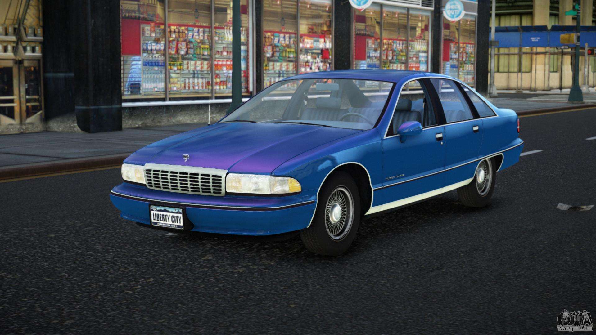 Chevrolet Caprice Panaza for GTA 4