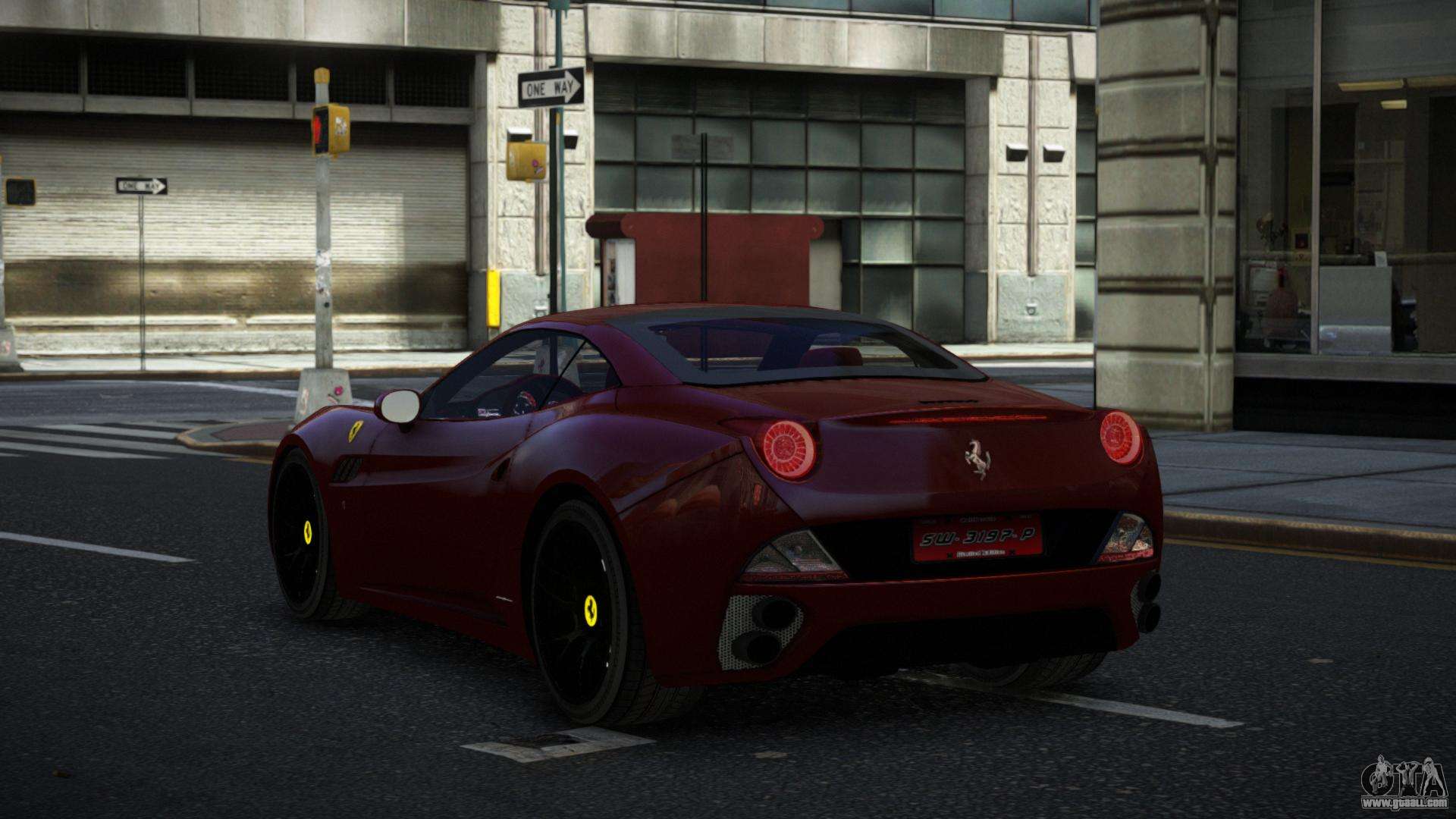 Ferrari California Mance for GTA 4