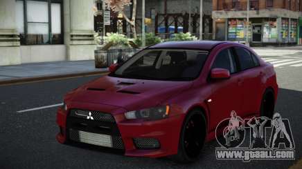 Mitsubishi Lancer Evolution X Rehudi for GTA 4